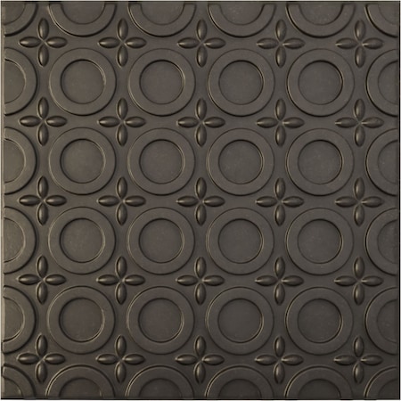 19 5/8in. W X 19 5/8in. H Abstract EnduraWall Decorative 3D Wall Panel, Total 32.04 Sq. Ft., 12PK